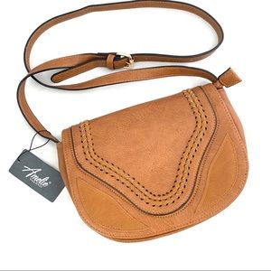 AMELIE GALANTI Brown Crossbody Purse